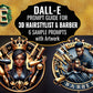 Prompt Guide Dall E: Hairstylist/Barber Logo