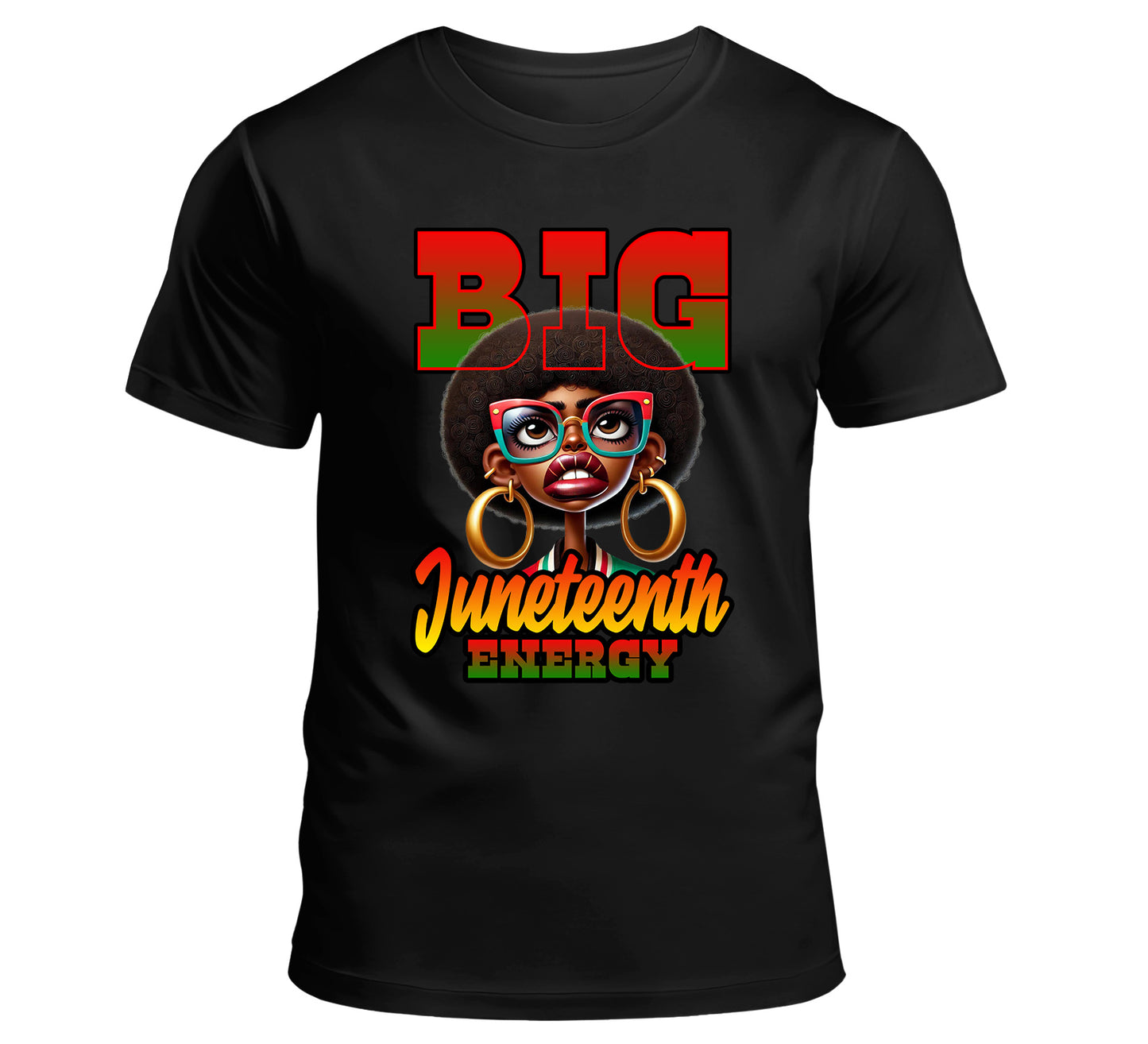 Big Juneteenth Energy Girl MRR Bundle