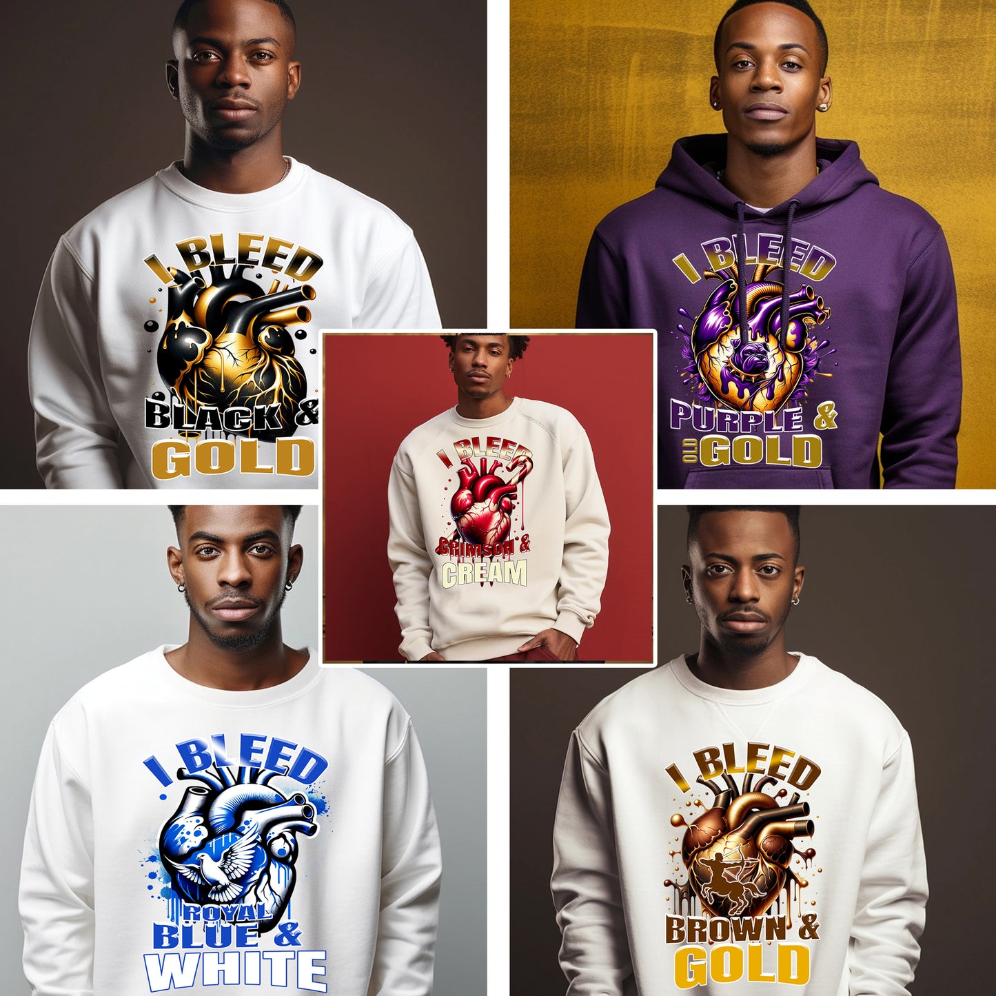 I Bleed Heart Fraternity MRR Bundle