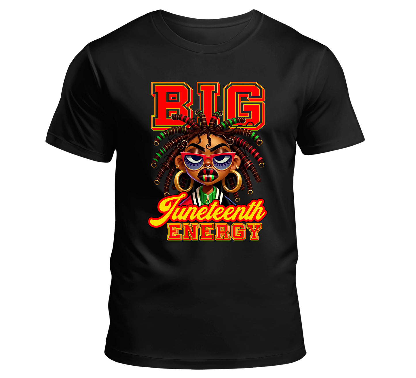 Big Juneteenth Energy Girl MRR Bundle