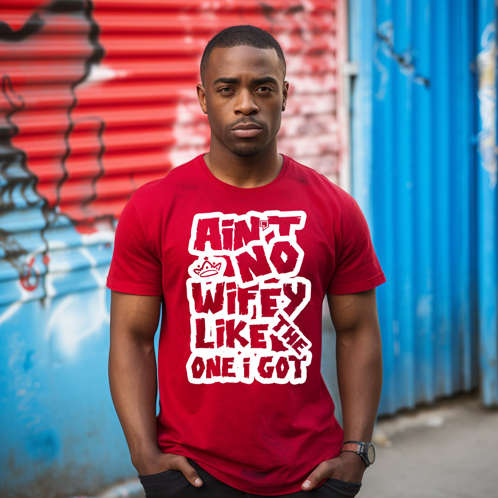 Aint No Wifey Hubby Like The One I Got PNG SVG