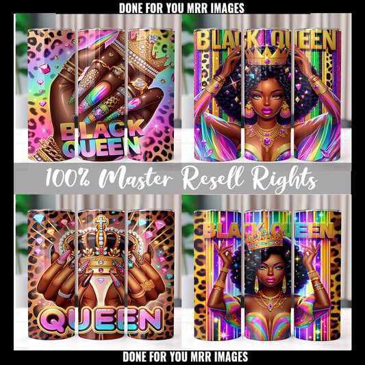 "Unlimited-Buyer" Black Queen Tumbler MRR Bundle