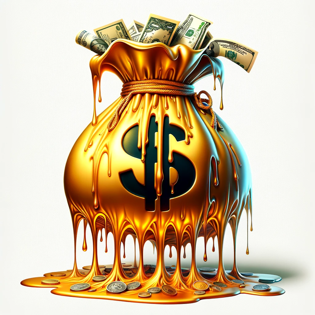 Dall E Prompt: Gold Money Sack