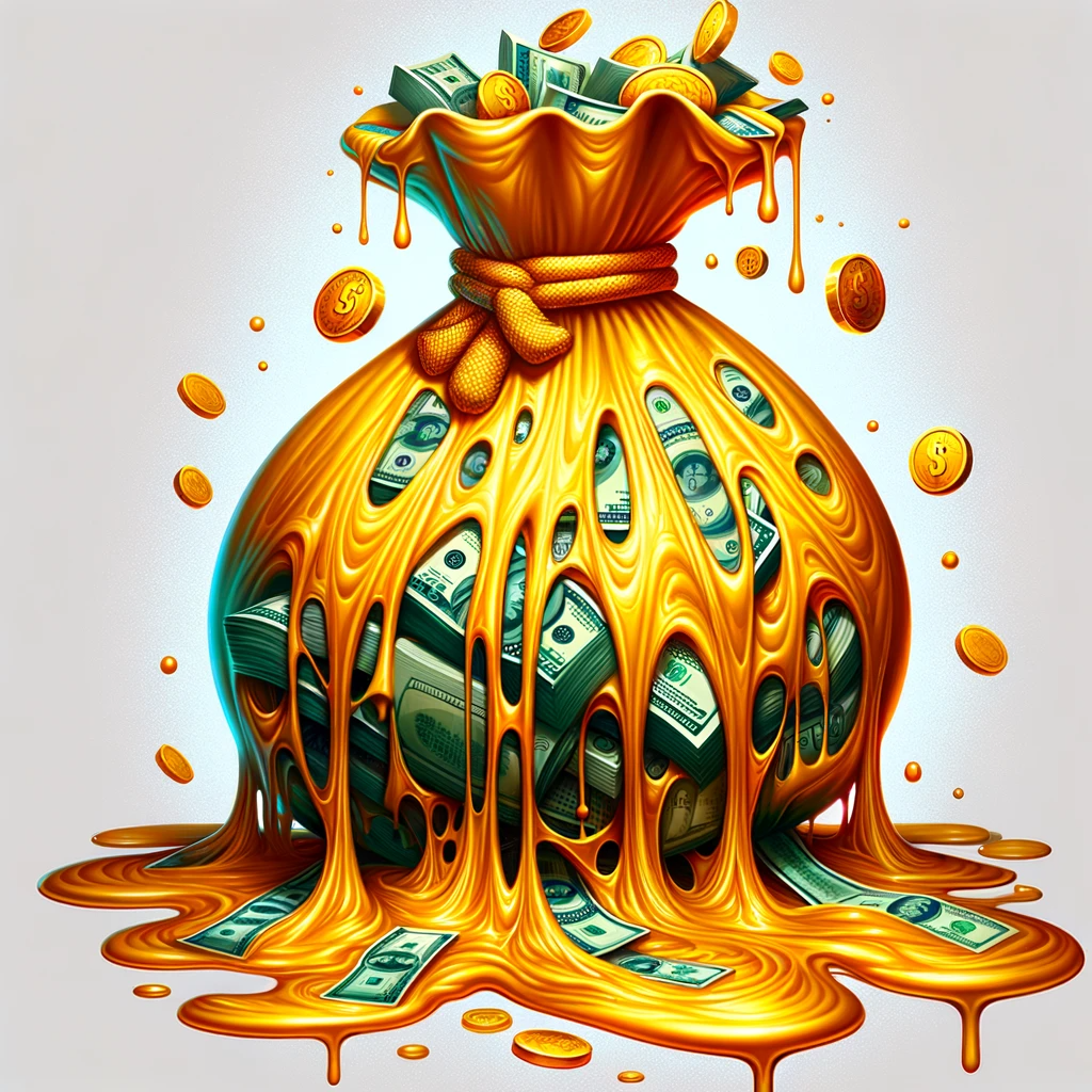 Dall E Prompt: Gold Money Sack