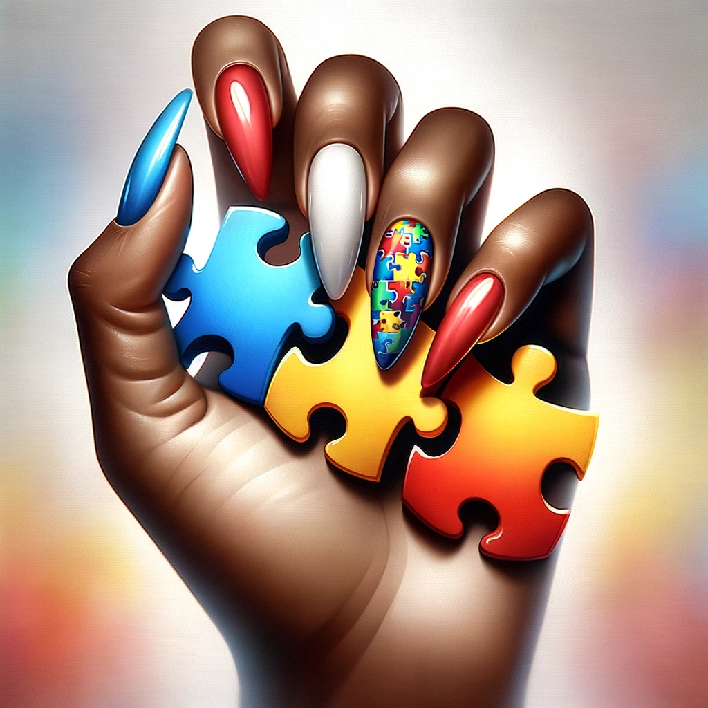 Dall E Prompt: Autism Hand