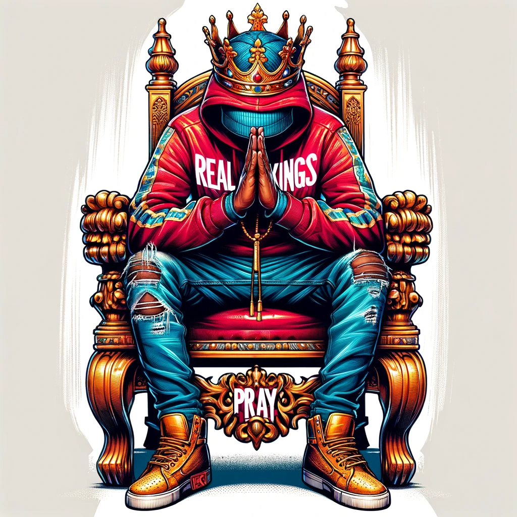 Dall E Prompt: Real Kings Pray