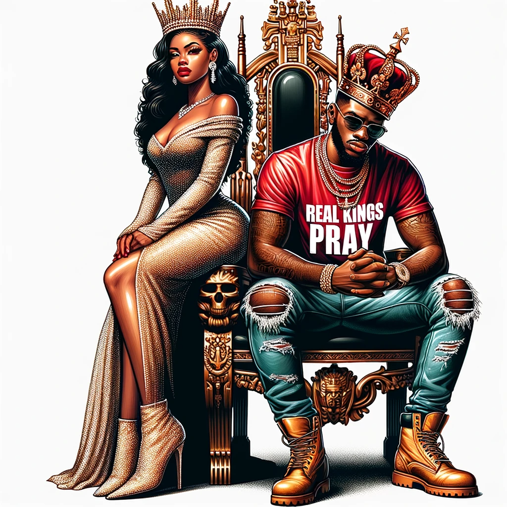 Dall E Prompt: Real Kings Pray