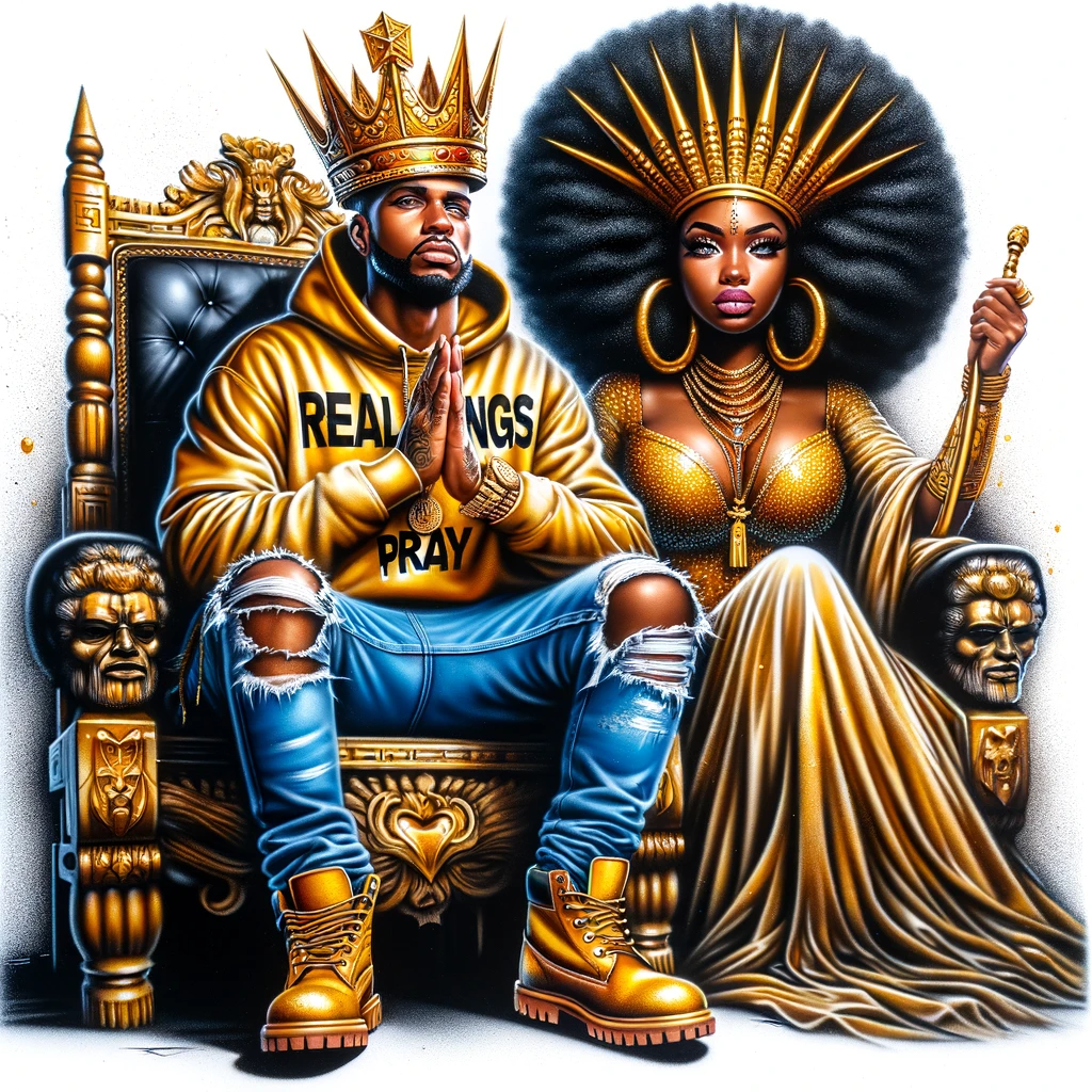 Dall E Prompt: Real Kings Pray