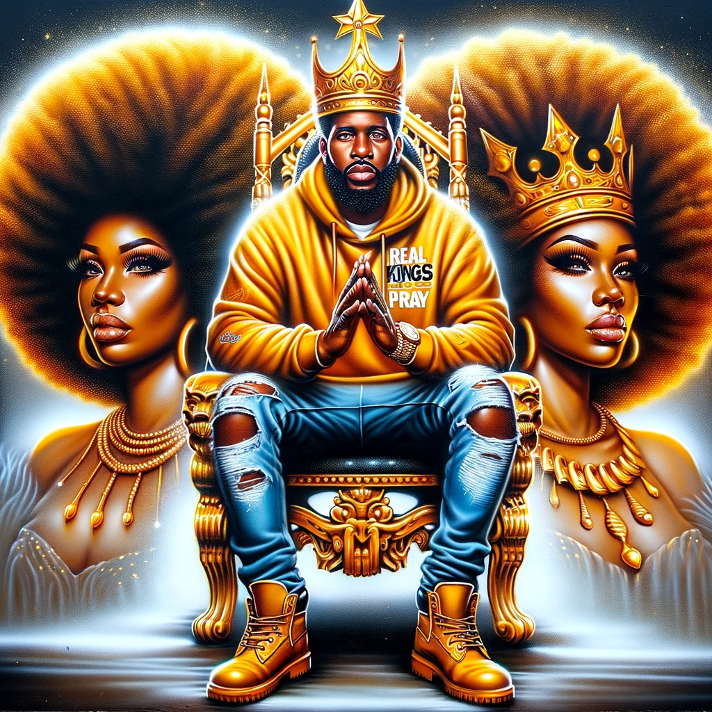 Dall E Prompt: Real Kings Pray