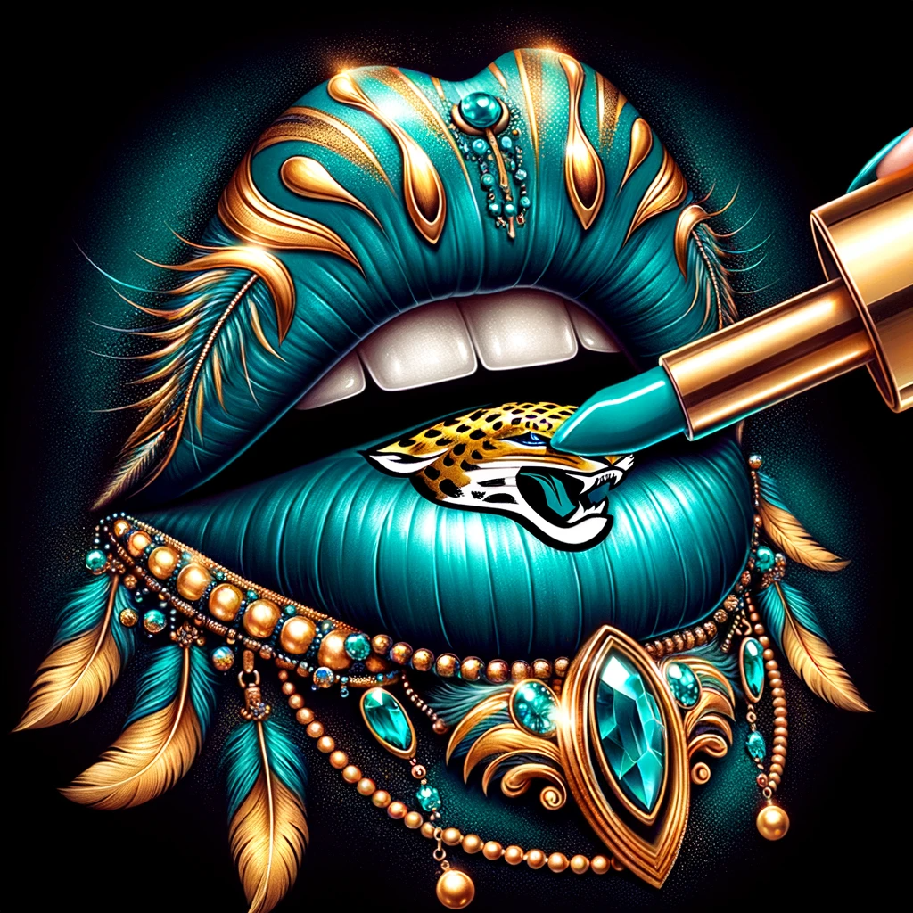 Dall E Prompt: Football Theme Lips