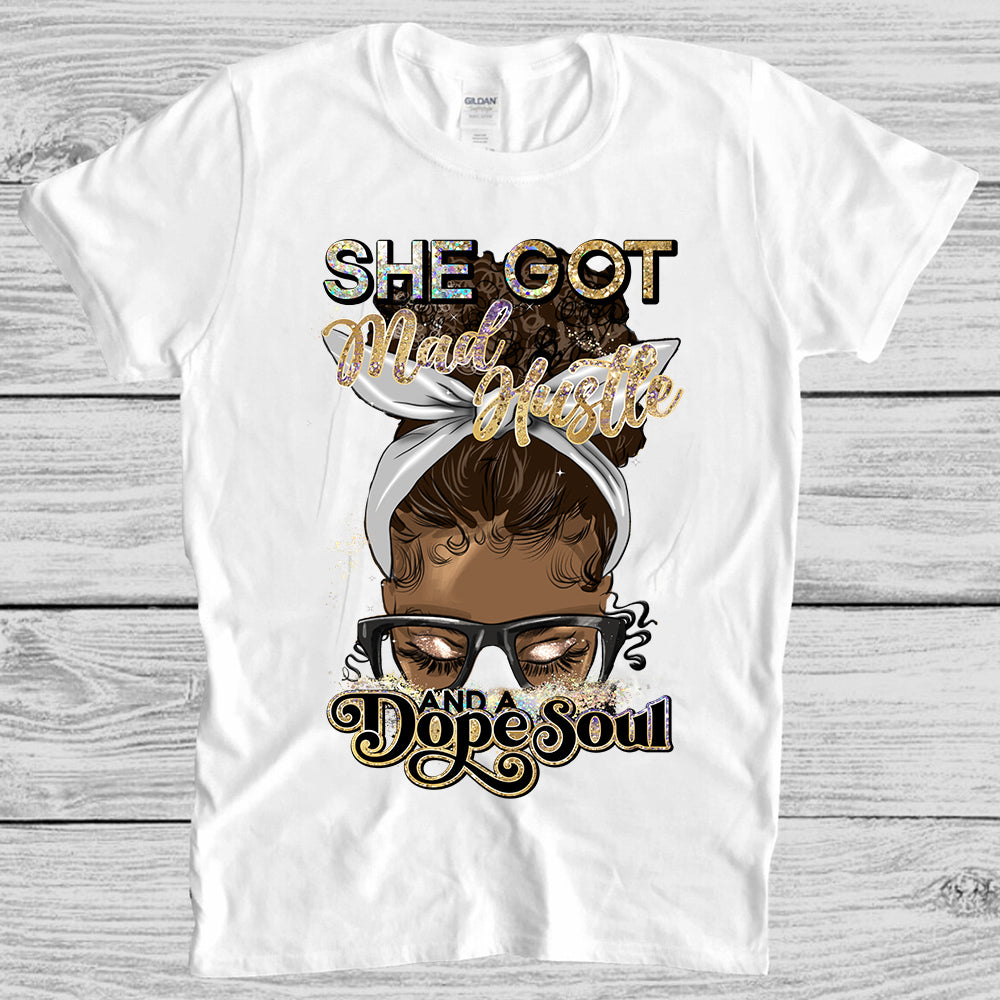 Dope Soul Messy Bun PNG