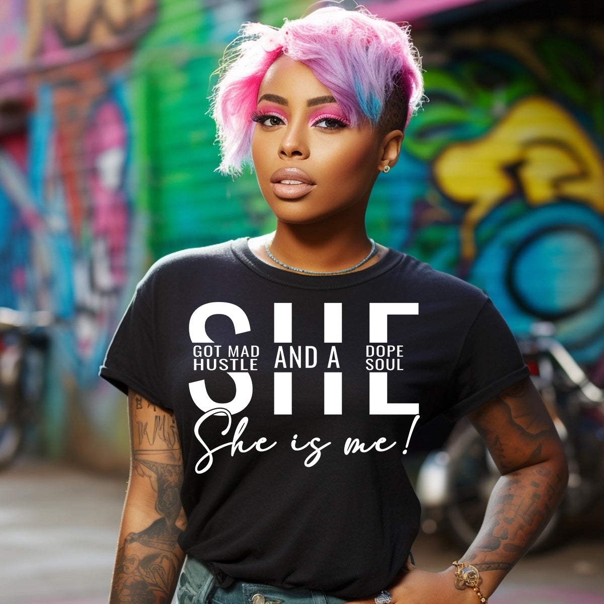 Mad Hustle and A Dope Soul PNG SVG