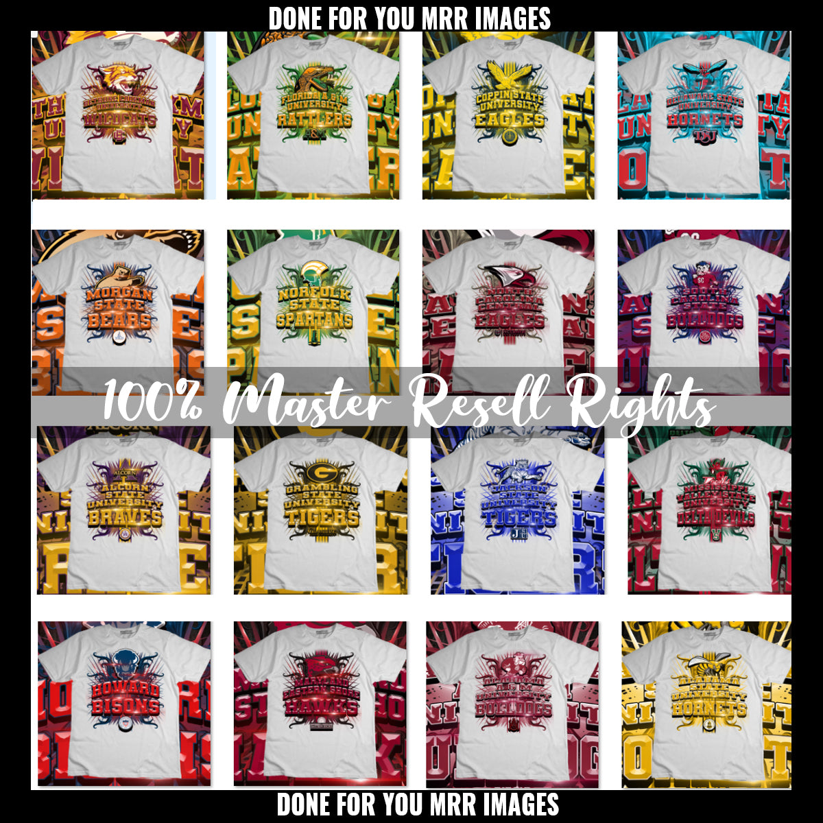 "Unlimited-Buyer" HBCU MRR Bundle - Part 1