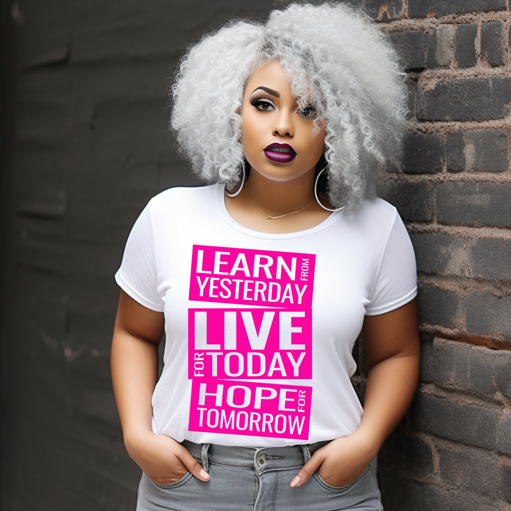 Learn From Yesterday Live for Tomorrow PNG Bundle