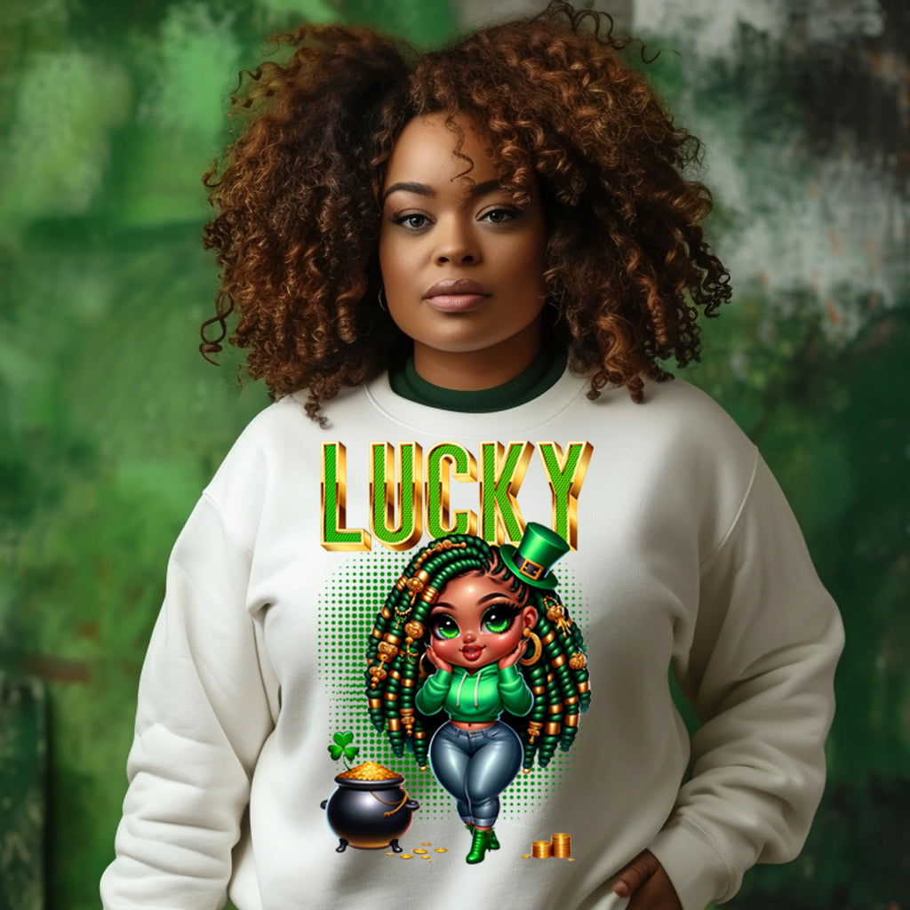 Lucky Locs PNG Design