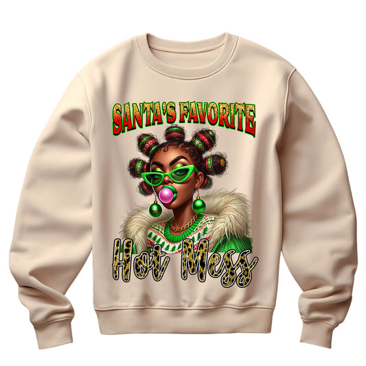 Santa's Favorite Hot Mess MRR PNG