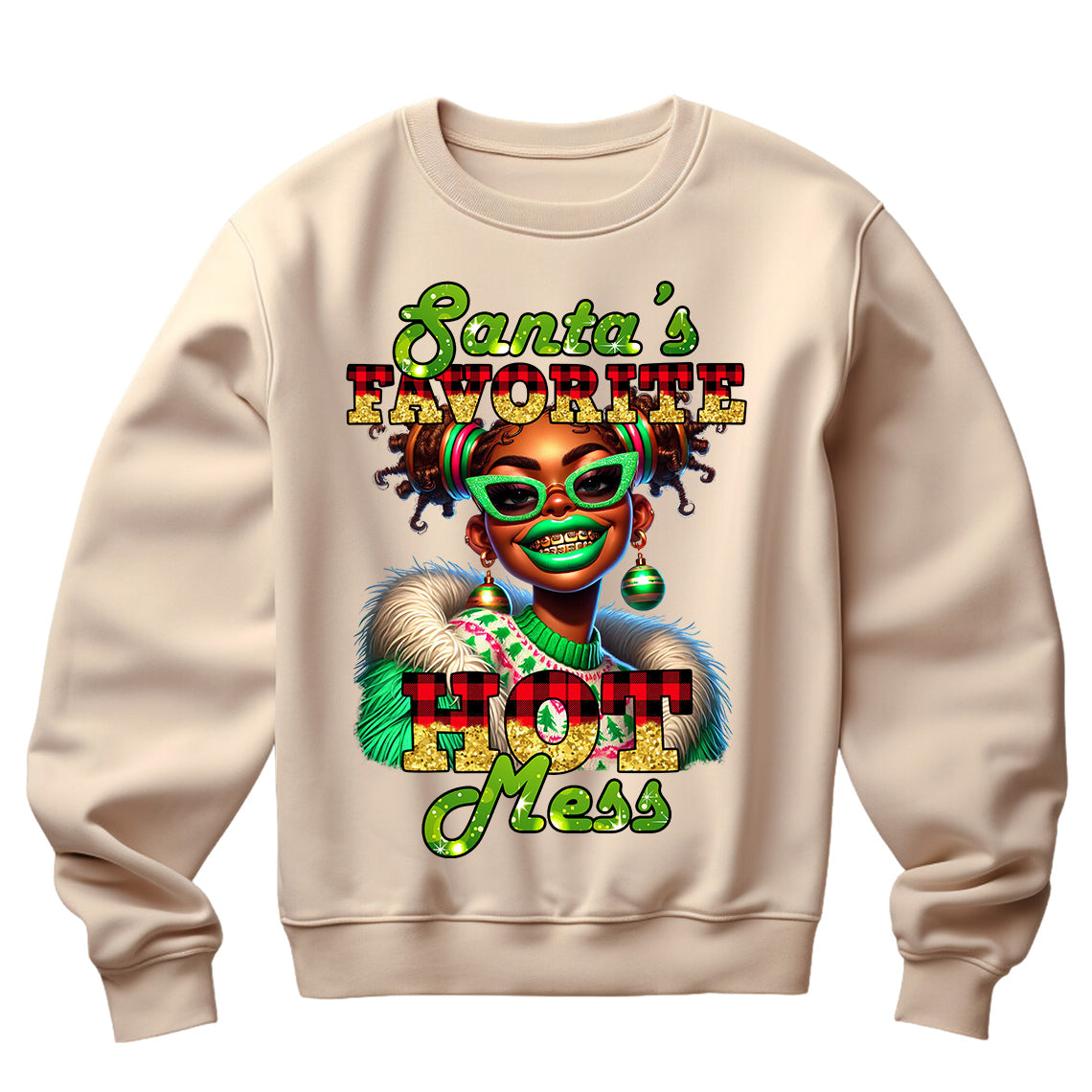 Santa's Favorite Hot Mess MRR PNG