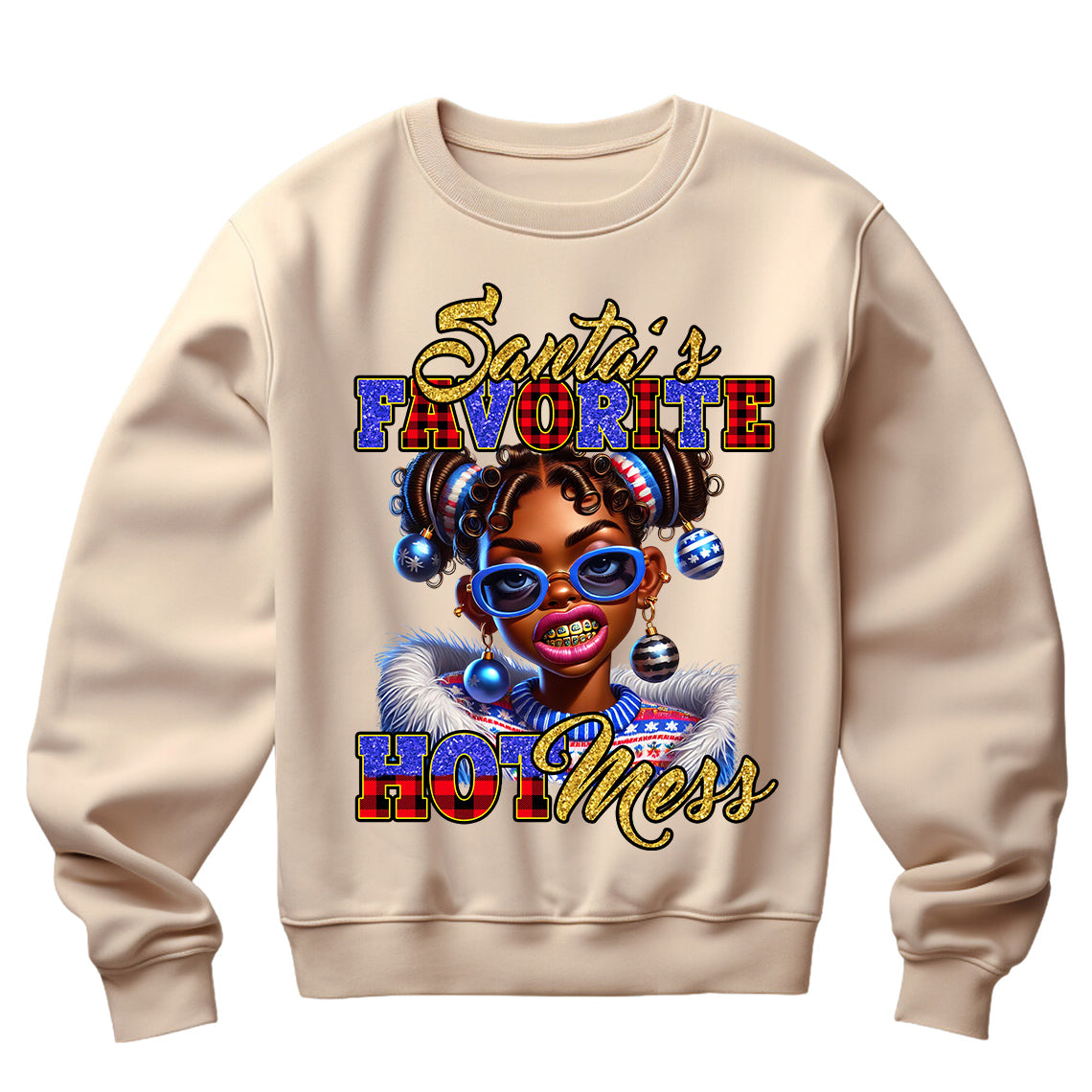 Santa's Favorite Hot Mess MRR PNG