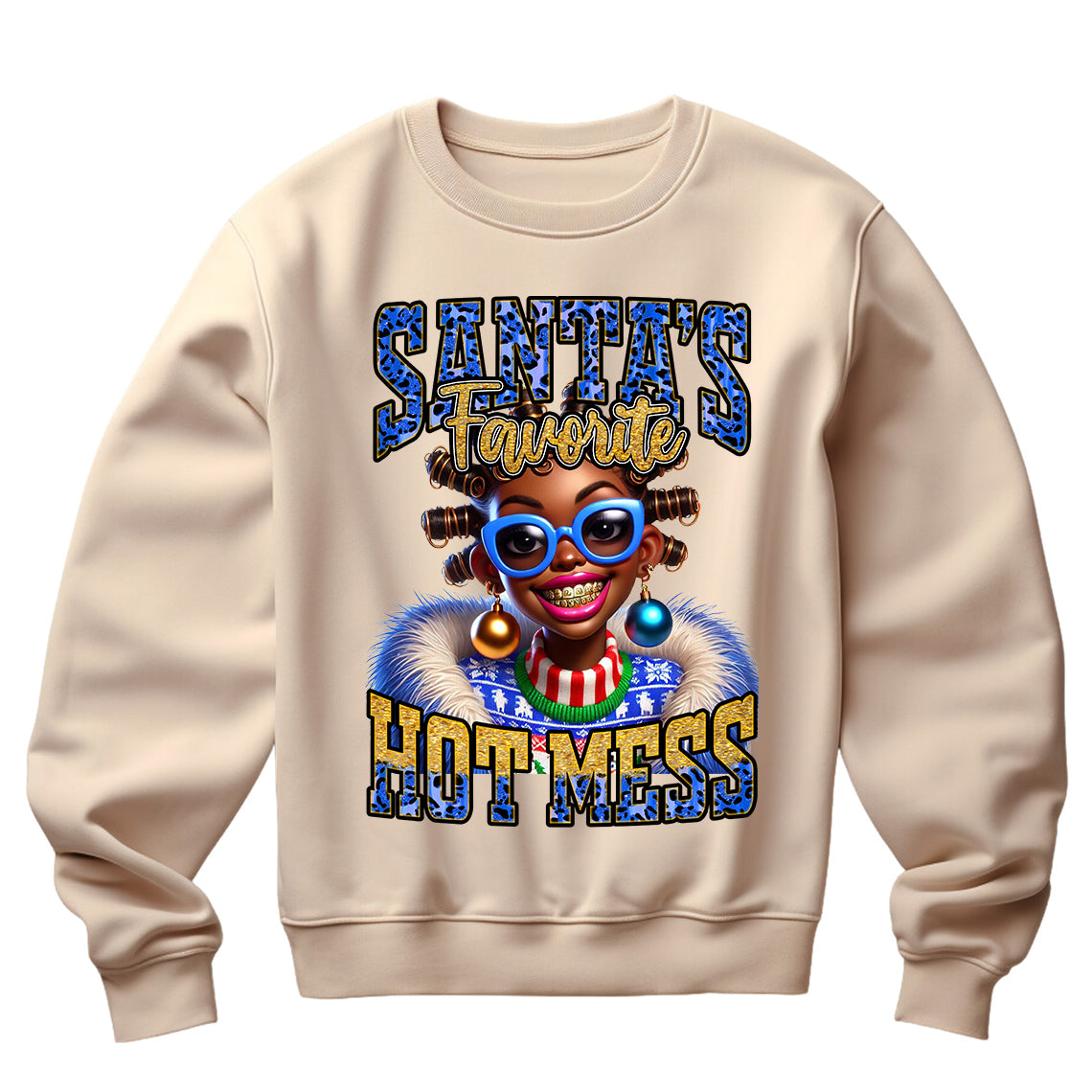 Santa's Favorite Hot Mess MRR PNG