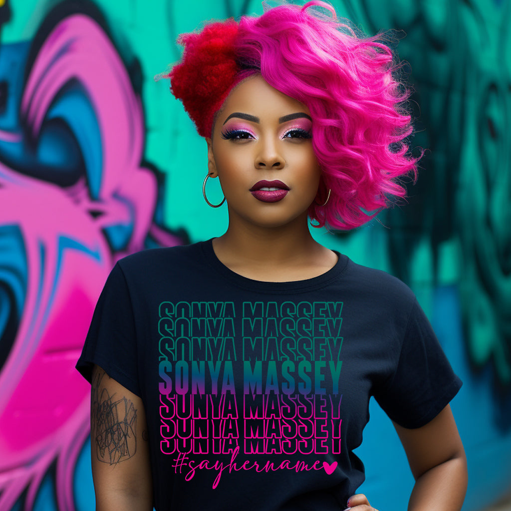 Sonya Massey Name Stacked PNG SVG