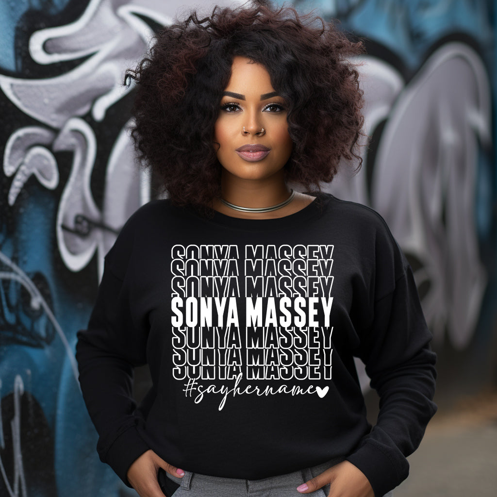 Sonya Massey Name Stacked PNG SVG