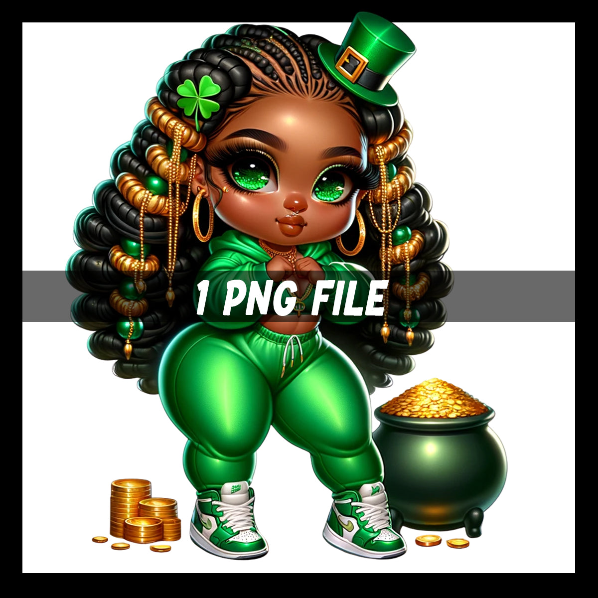 St. Patrick's Chibi Girl MRR Bundle