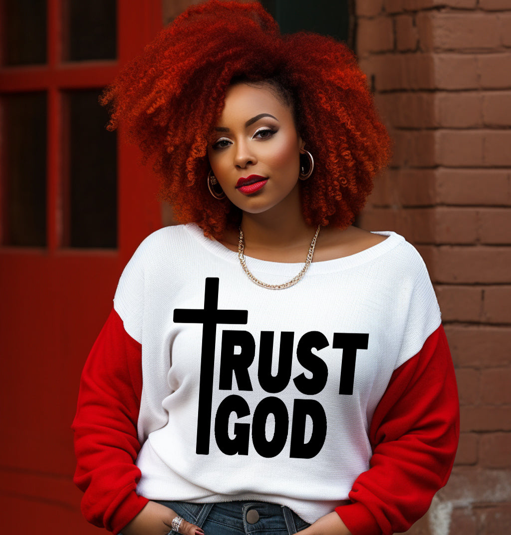 Trust God PNG SVG