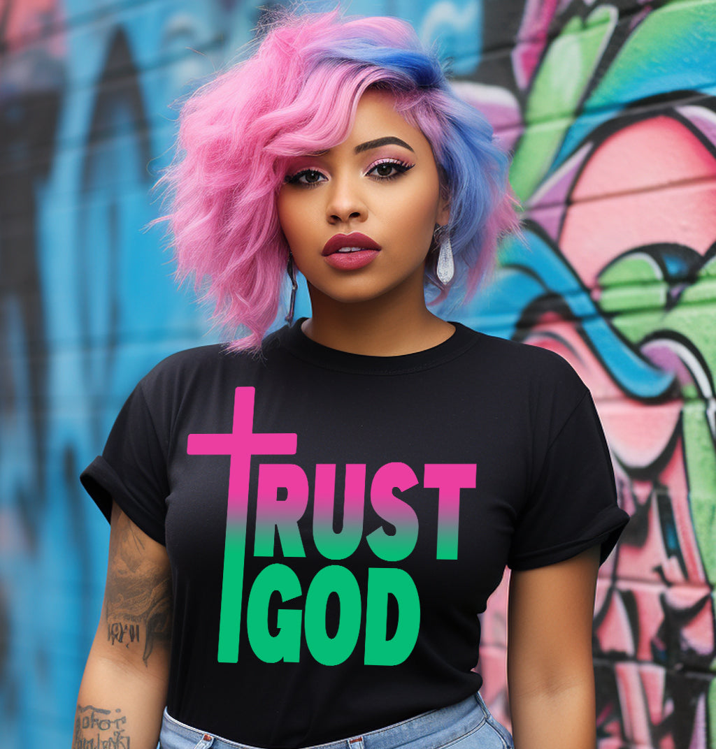 Trust God PNG SVG
