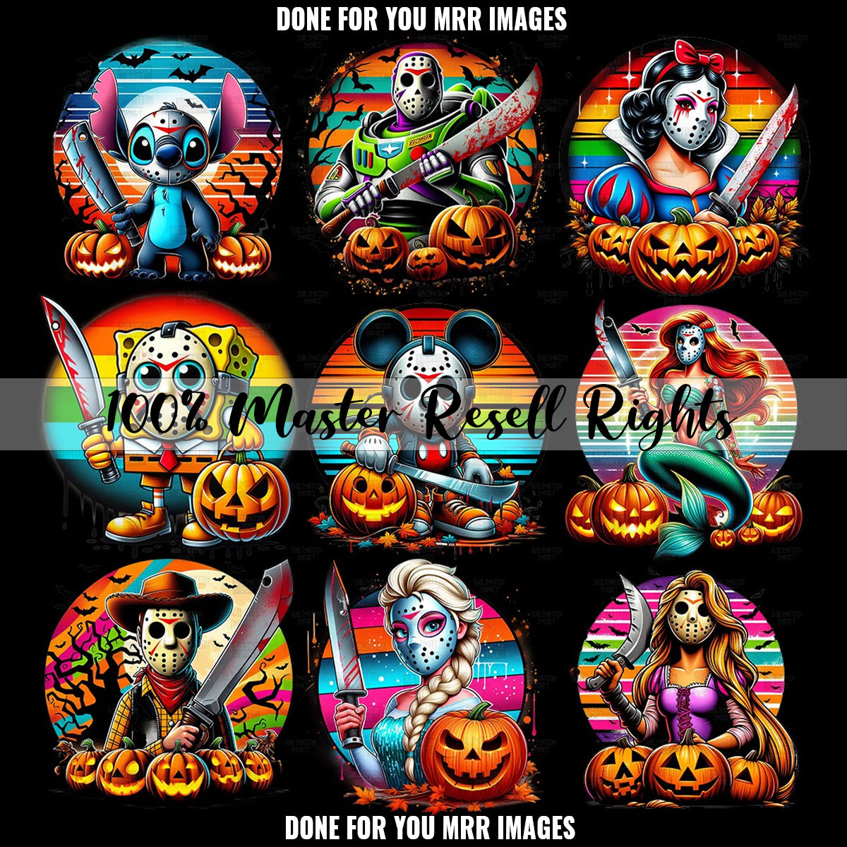 "Unlimited-Buyer" Vorhees Cartoon MRR Bundle