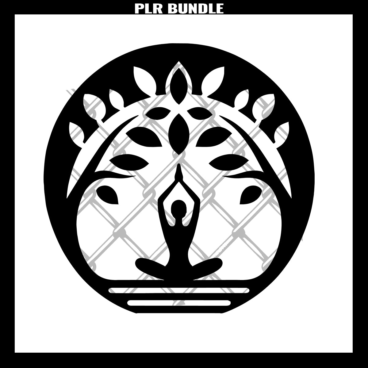 Yoga Clip Art SVG PNG MRR Bundle