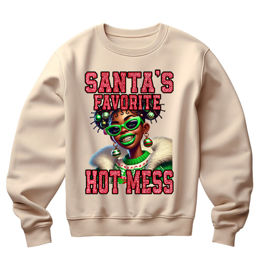 Santa's Favorite Hot Mess MRR PNG