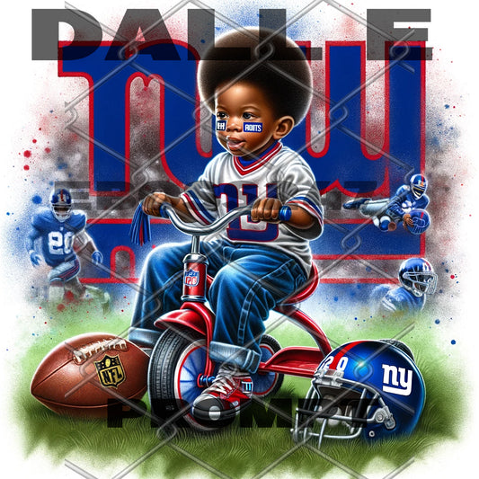 Dall E Prompt: Football Kid