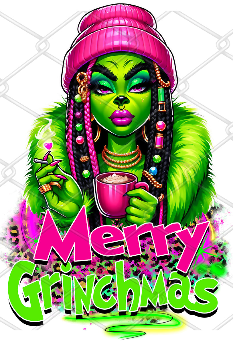 Merry Grinchmas 12 PNG MRR Bundle
