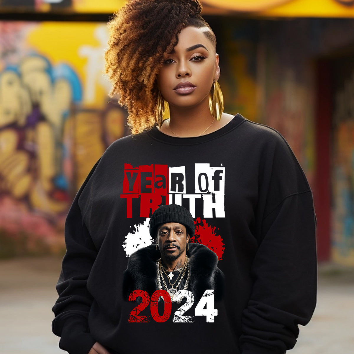 Katt Williams Truth 2024 Red PNG