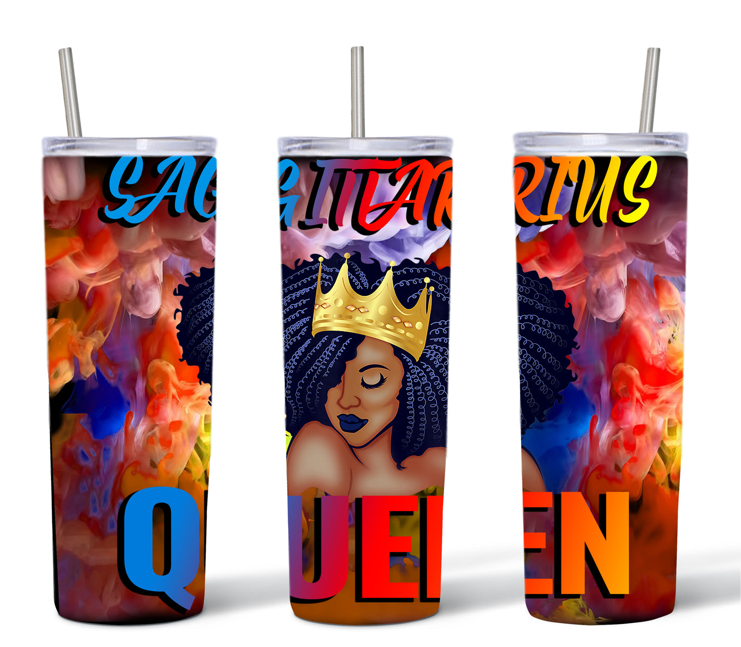Sagittarius Queen Tumbler Design