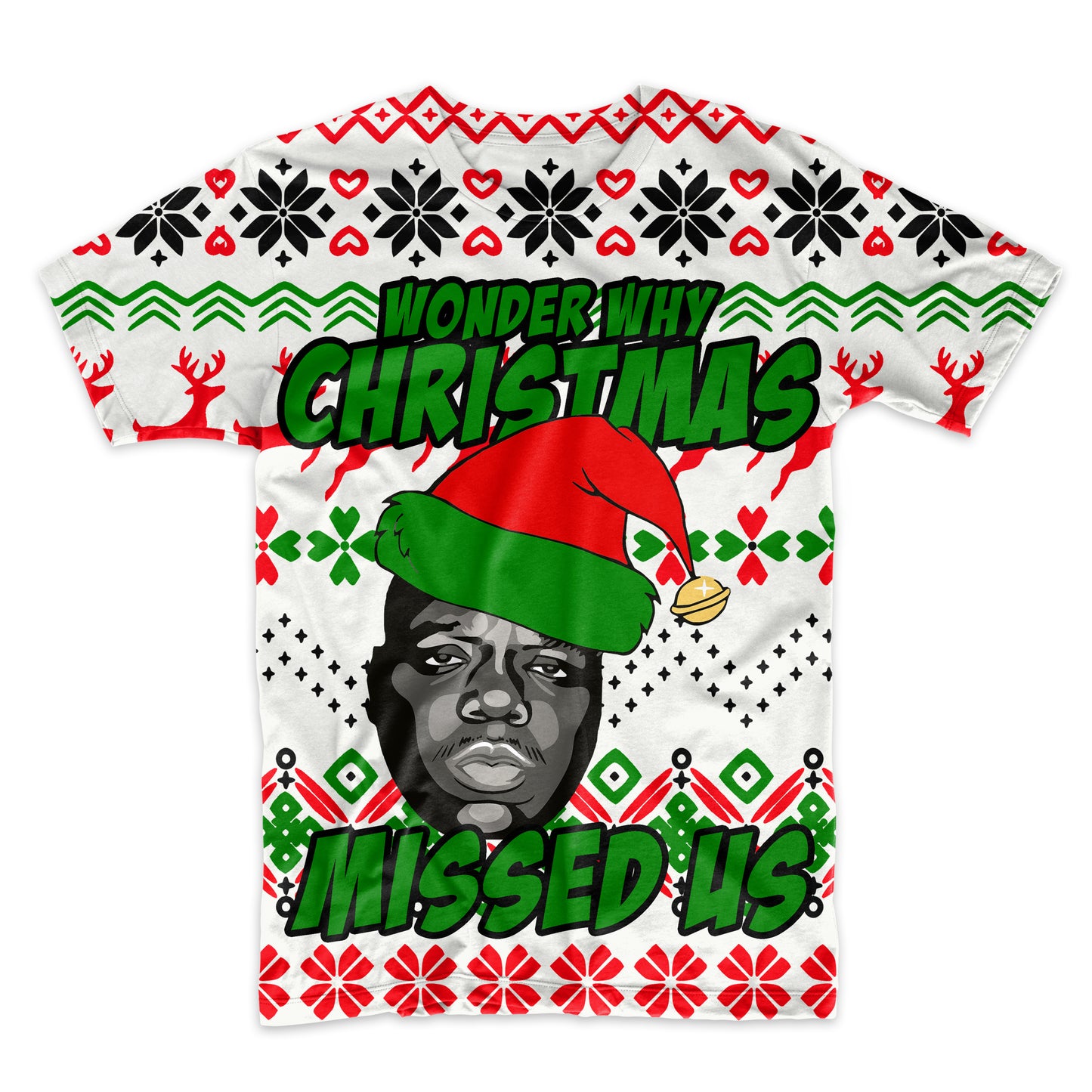 Biggie Xmas AOP Sublimation Design