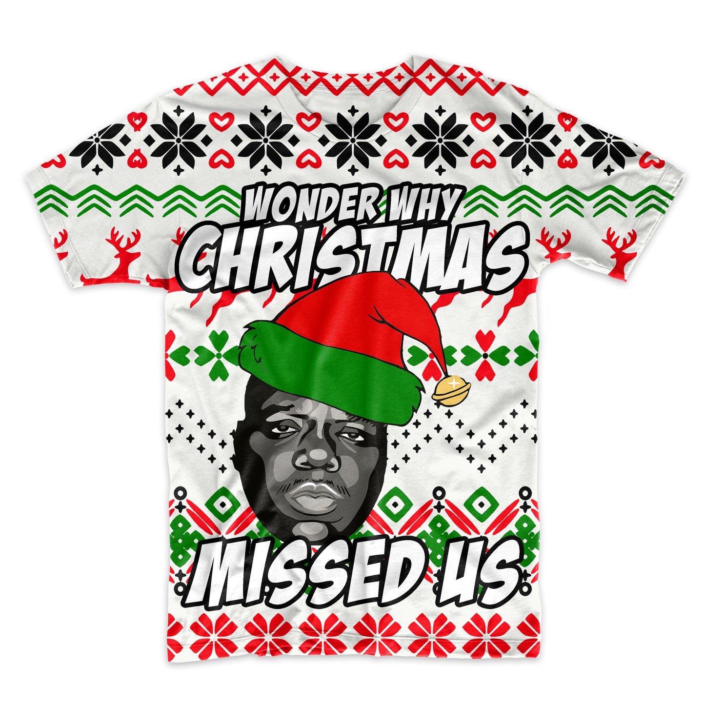 Biggie Xmas AOP Sublimation Design