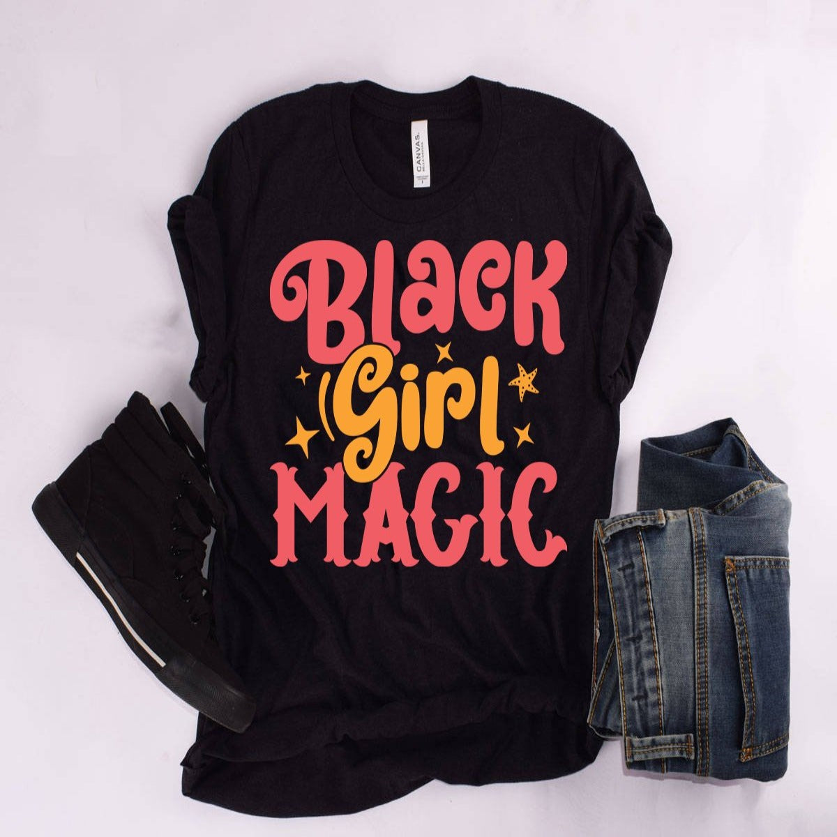 Black Girl Magic PNG SVG