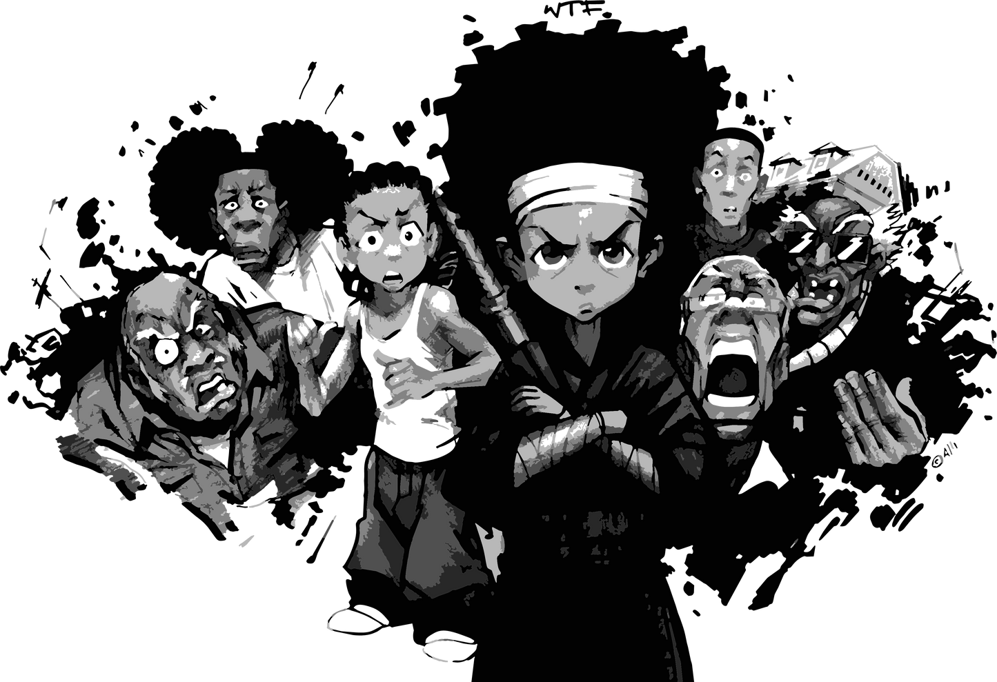 Boondocks PNG SVG