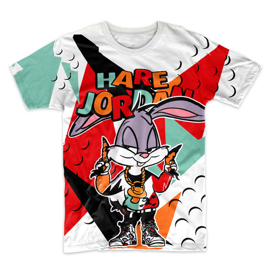 Hare Jordan AOP Sublimation Design