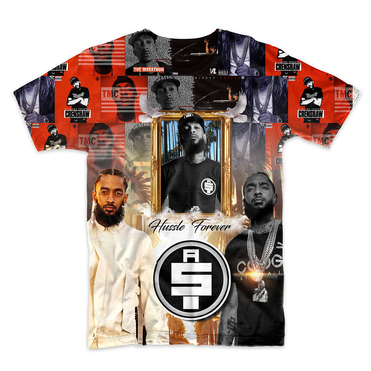 Nipsey Hussle AOP Sublimation Design