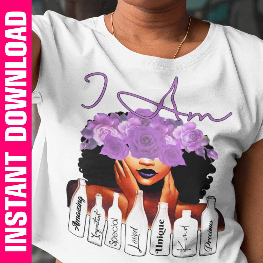 I Am PNG Only - lavender