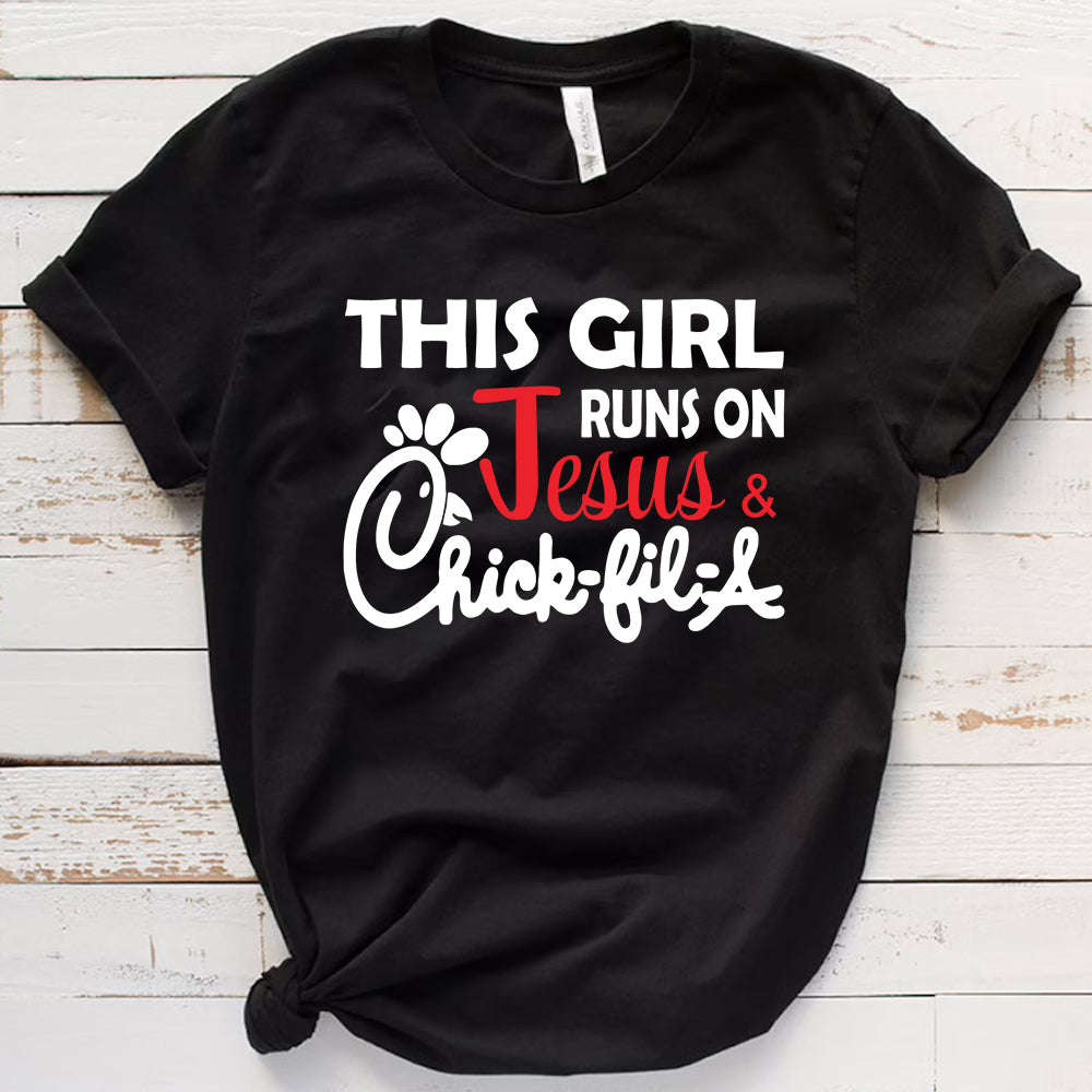 Jesus and Chicfila Print Transfer