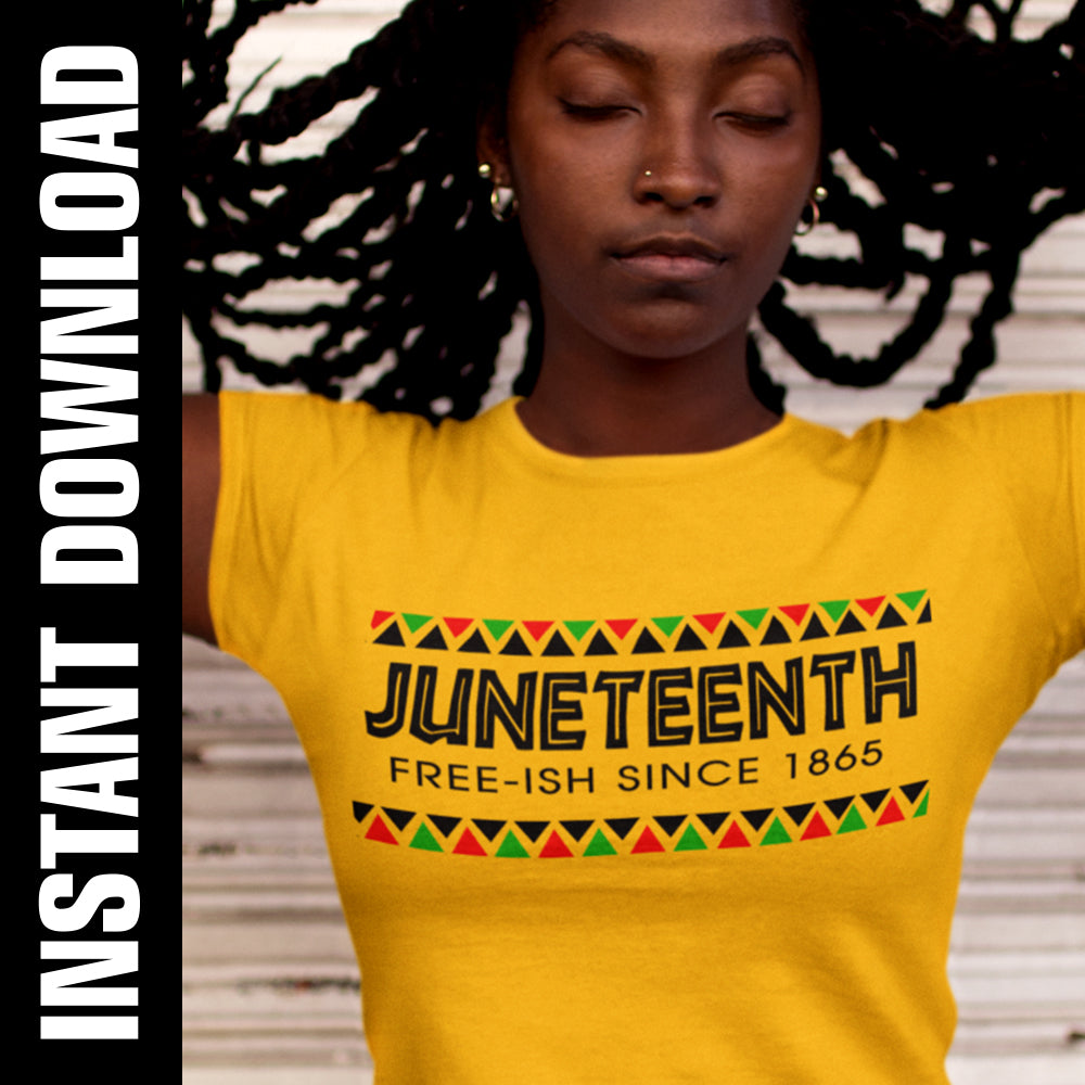 JUNETEENTH SVG PNG