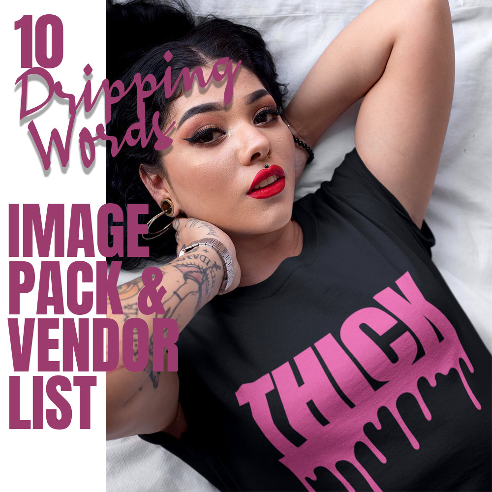 Custom Clothing Vendor List & 10 Drip Images
