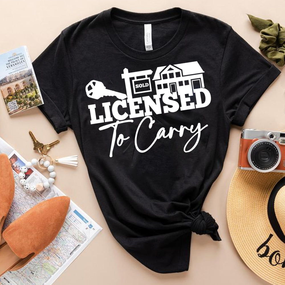 Licensed to Carry - Realtor PNG SVG