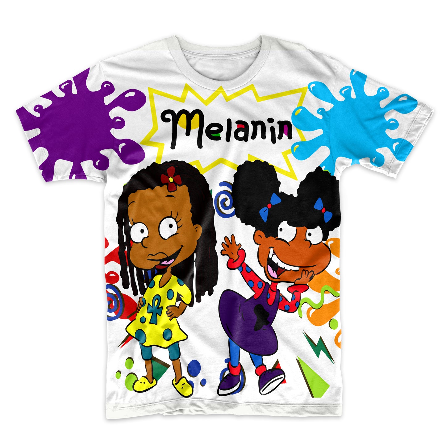 Melanin Girls AOP Sublimation Design