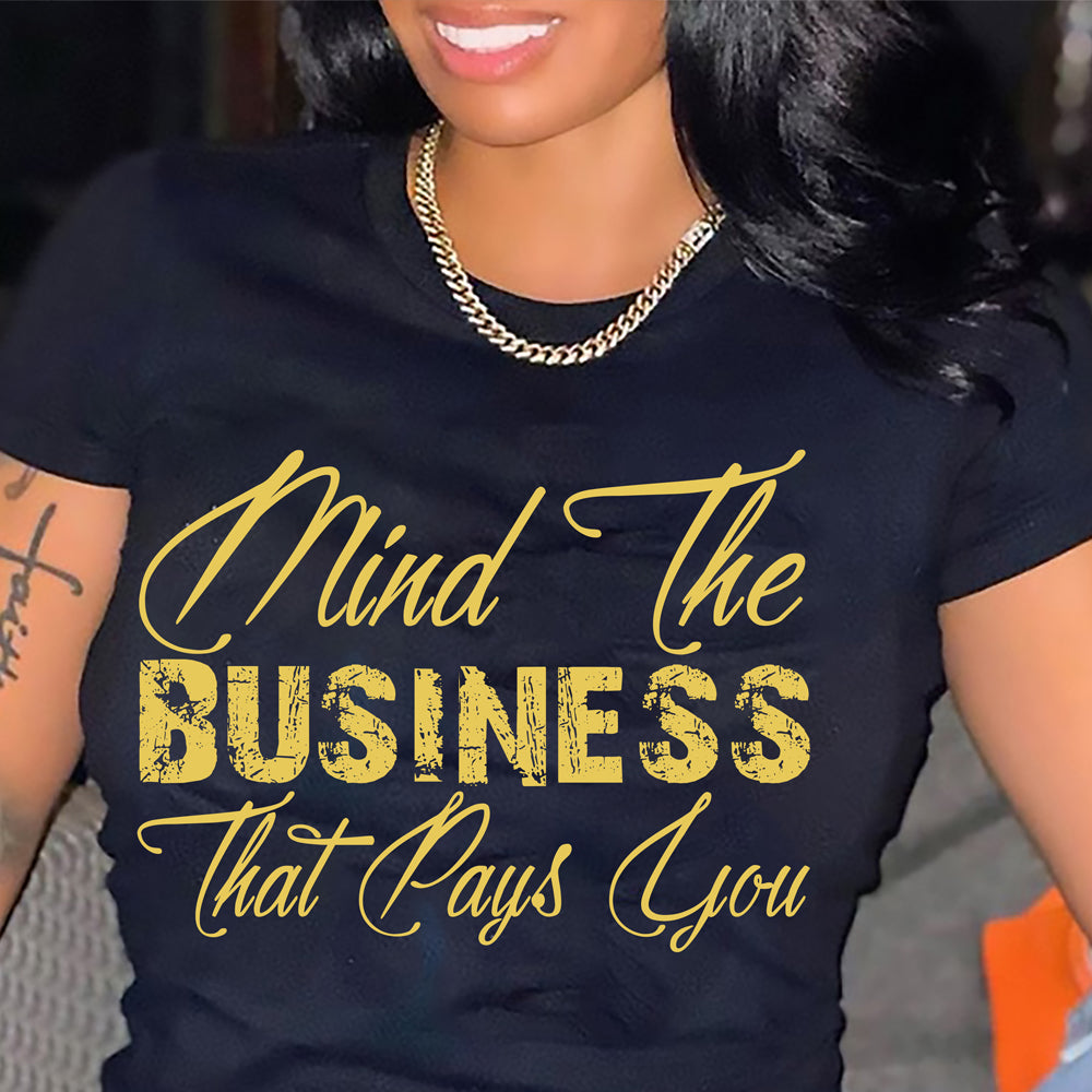 Mind the Business That Pays You MRR PNG SVG