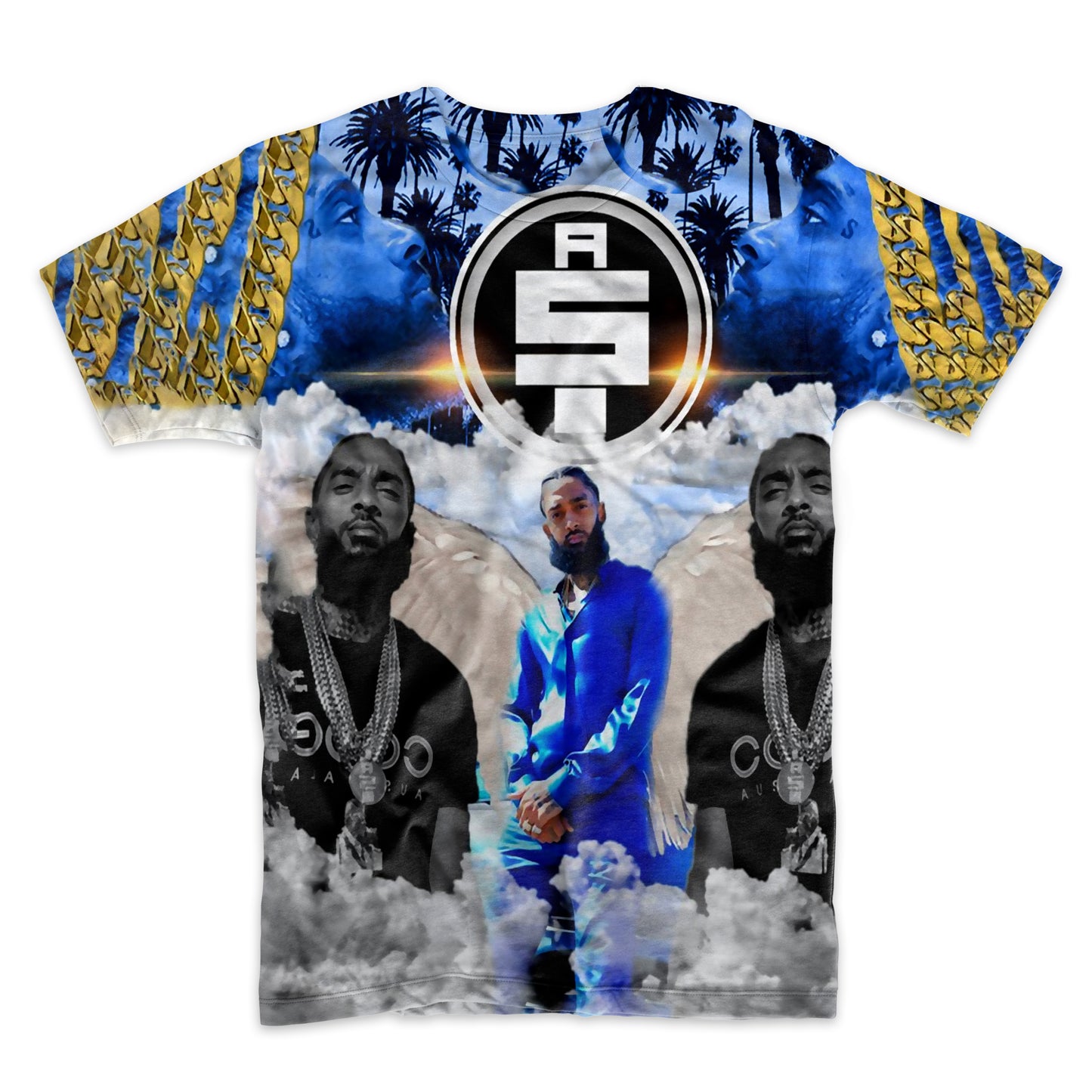 Nipsey Hussle AOP Sublimation Design