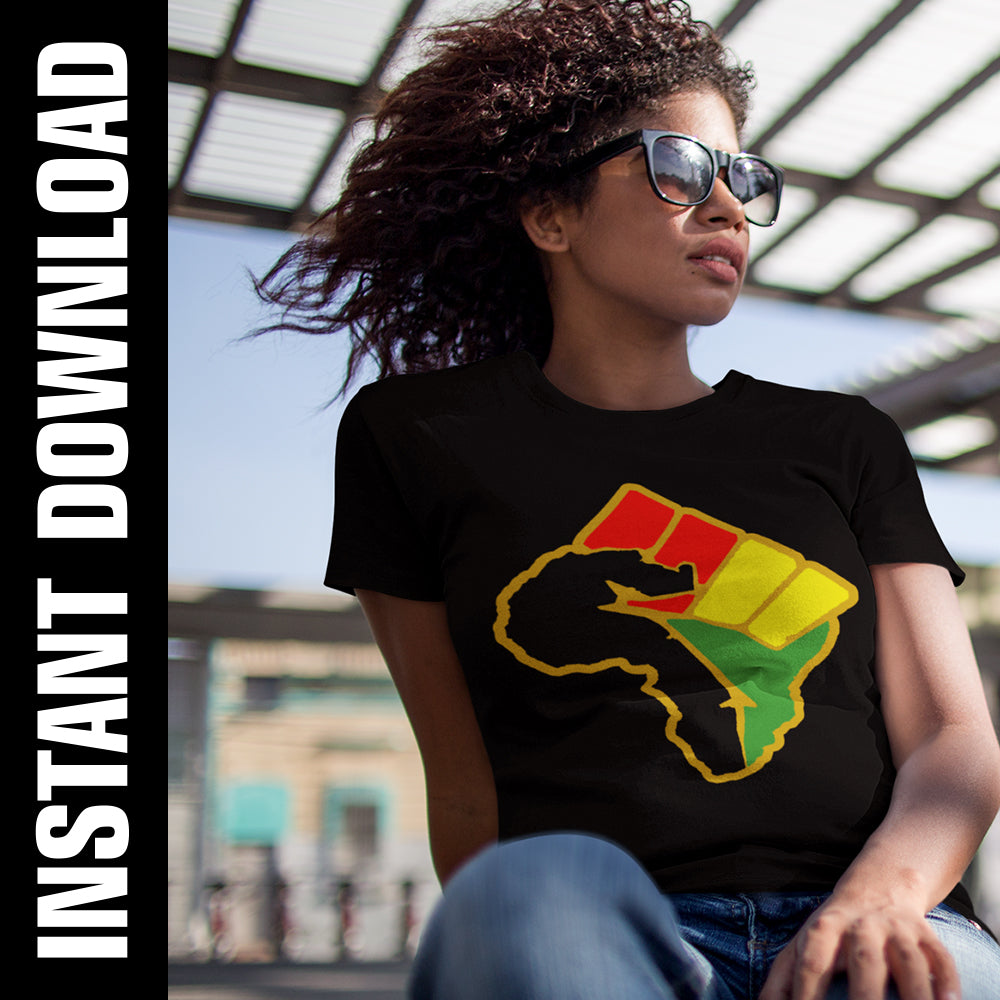 Africa Fist PNG SVG